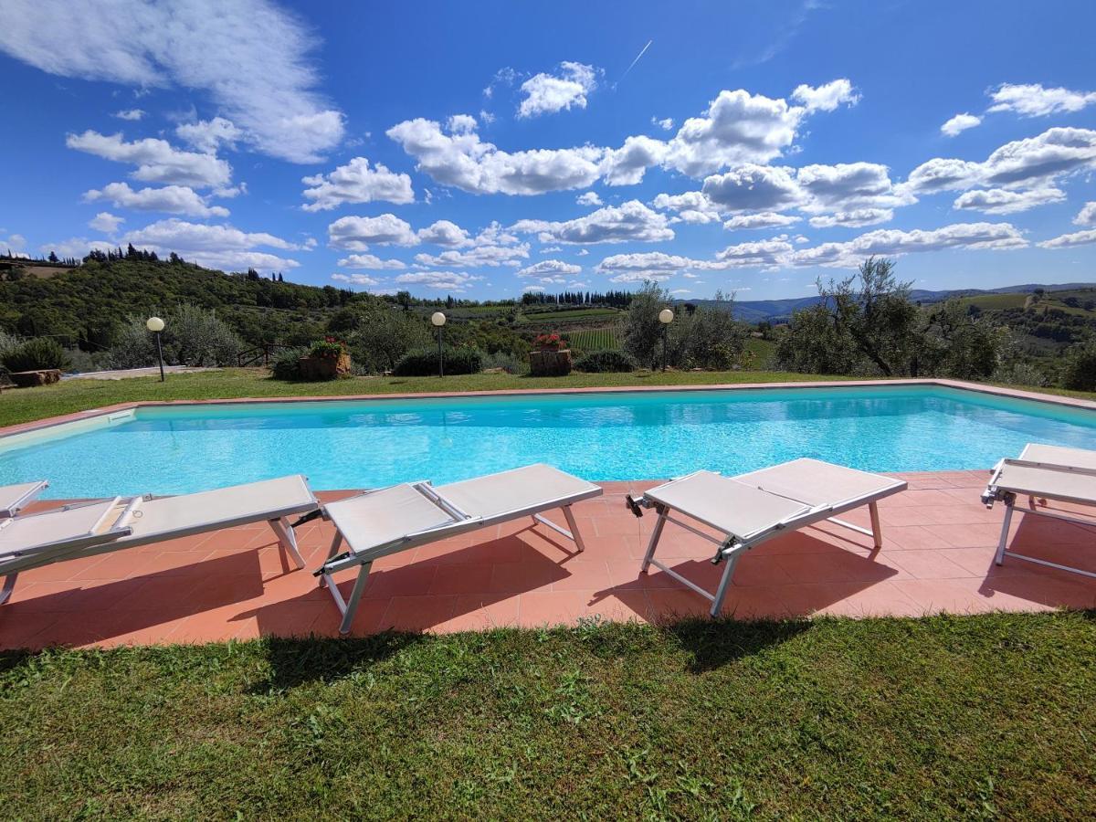 Agriturismo Sommassa Greve in Chianti Exteriér fotografie