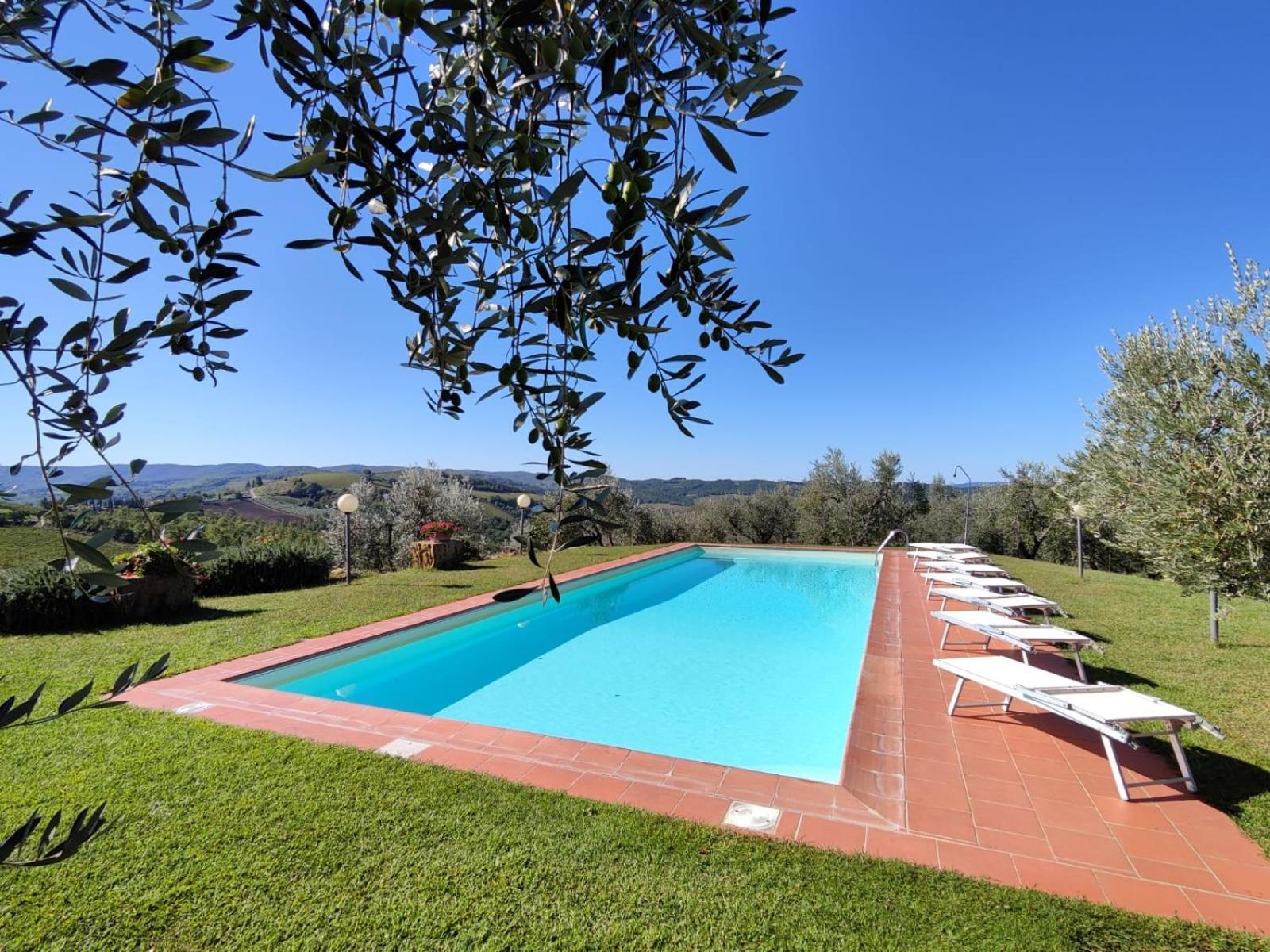 Agriturismo Sommassa Greve in Chianti Exteriér fotografie